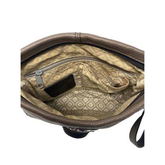 Brighton Brown Brown Sullivan Expandable Crossbody Bag - Picture 6 of 7